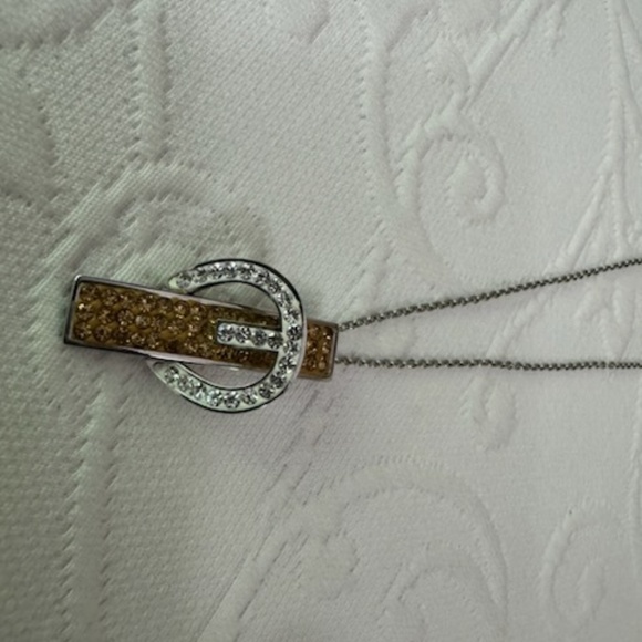 Rhinestone necklace Buckle 316L S. Steel beautiful  !! - Picture 5 of 8